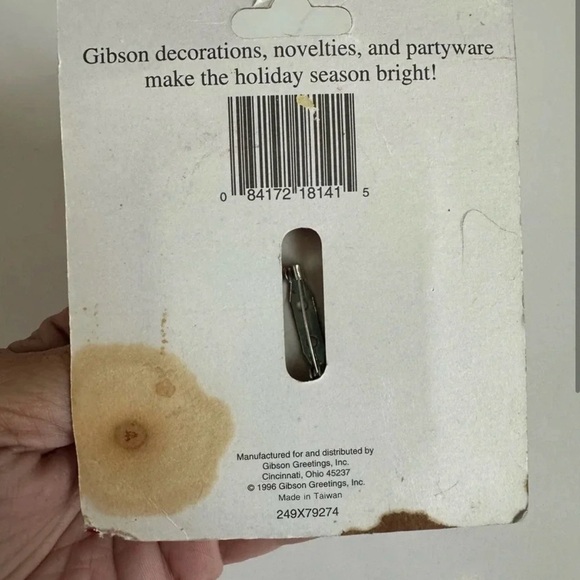 Vintage Gibson Poinsettia Angel
Brooch Resin Angel With A Poinsettia Plant Angel - Picture 2 of 2